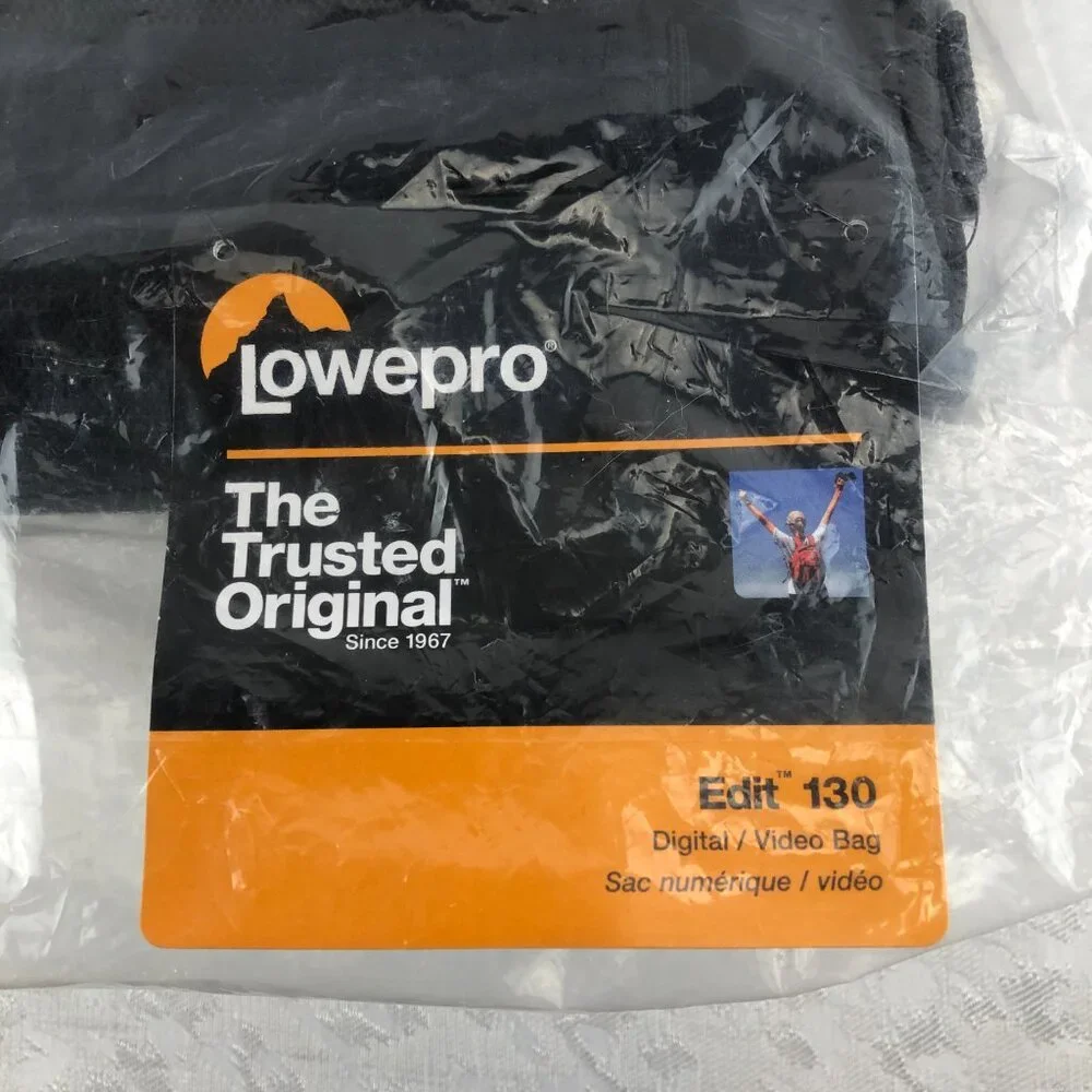 Lowepro Edit 130 Black Digital/Video Bag for Protected Transport/Storage NWT